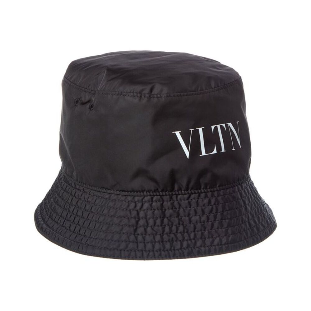 Valentino Vltn Bucket Hat, Black